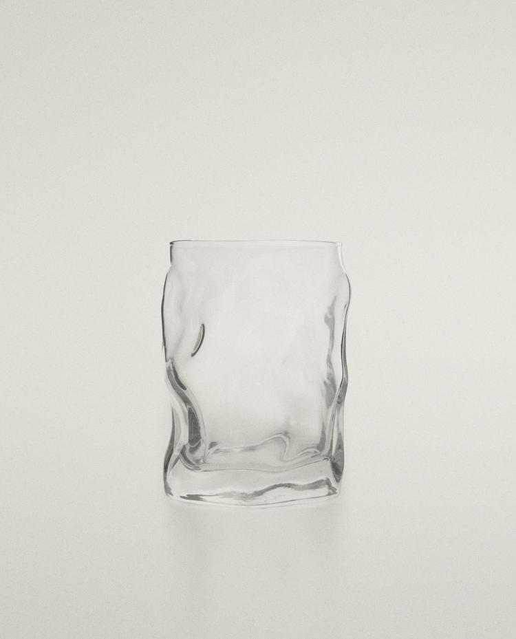 VASO VIDRIO ONDAS