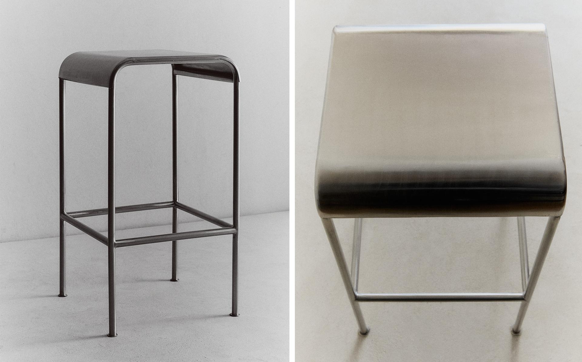 TABURETE ALTO ACERO INOXIDABLE TABURETE ALTO ACERO INOXIDABLE