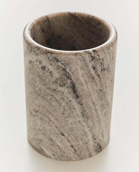 MARBLE UTENSIL JAR