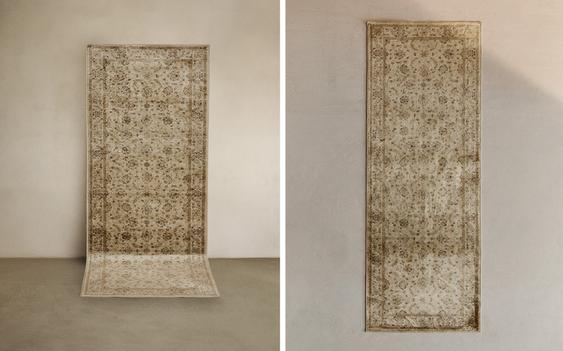 VINTAGE FLORAL RUNNER RUG