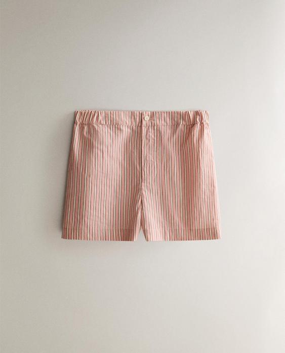 SHORT À RAYURES