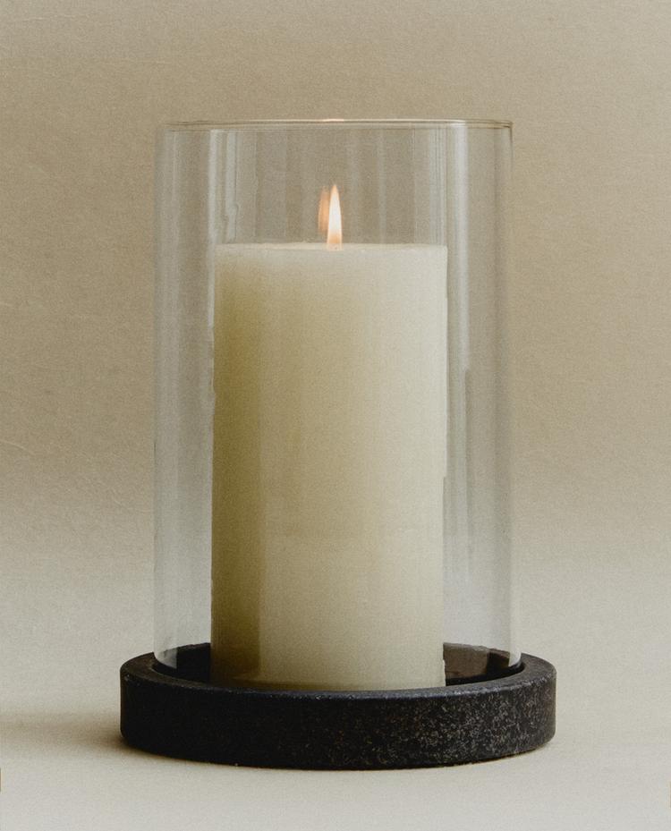 فانوس ومزهرية زجاج فانوس ومزهرية زجاج