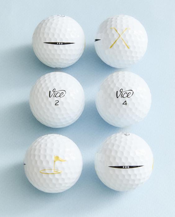 PACK BOLAS GOLF PARES VICE PRO (PACK DE 6)