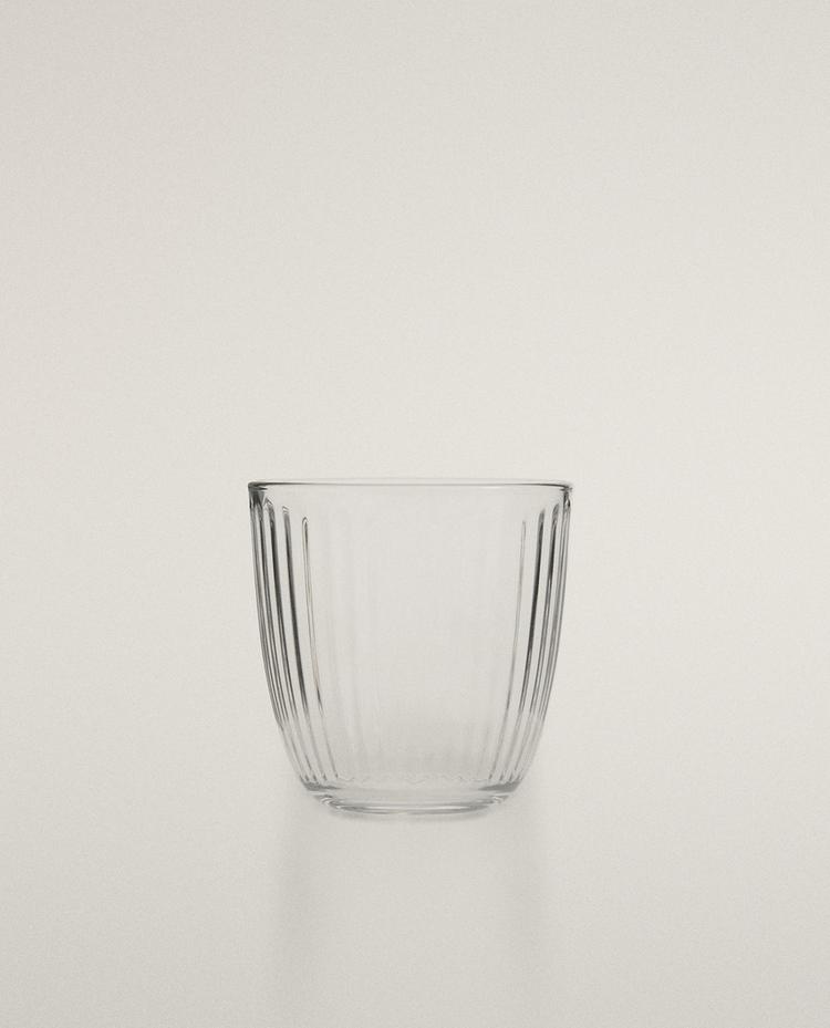 VASO VIDRIO LÍNEAS