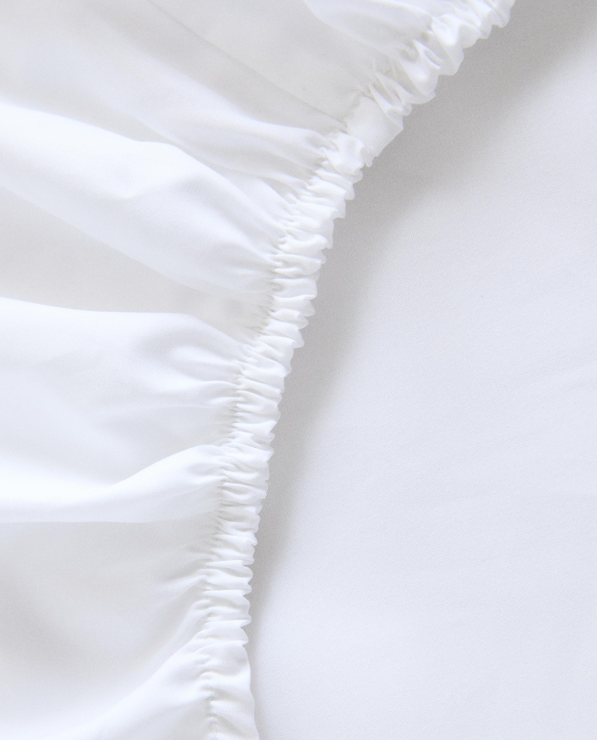 PERCALE FITTED SHEET | 40 CM HIGH (500 THREAD COUNT) product thumbnail 3