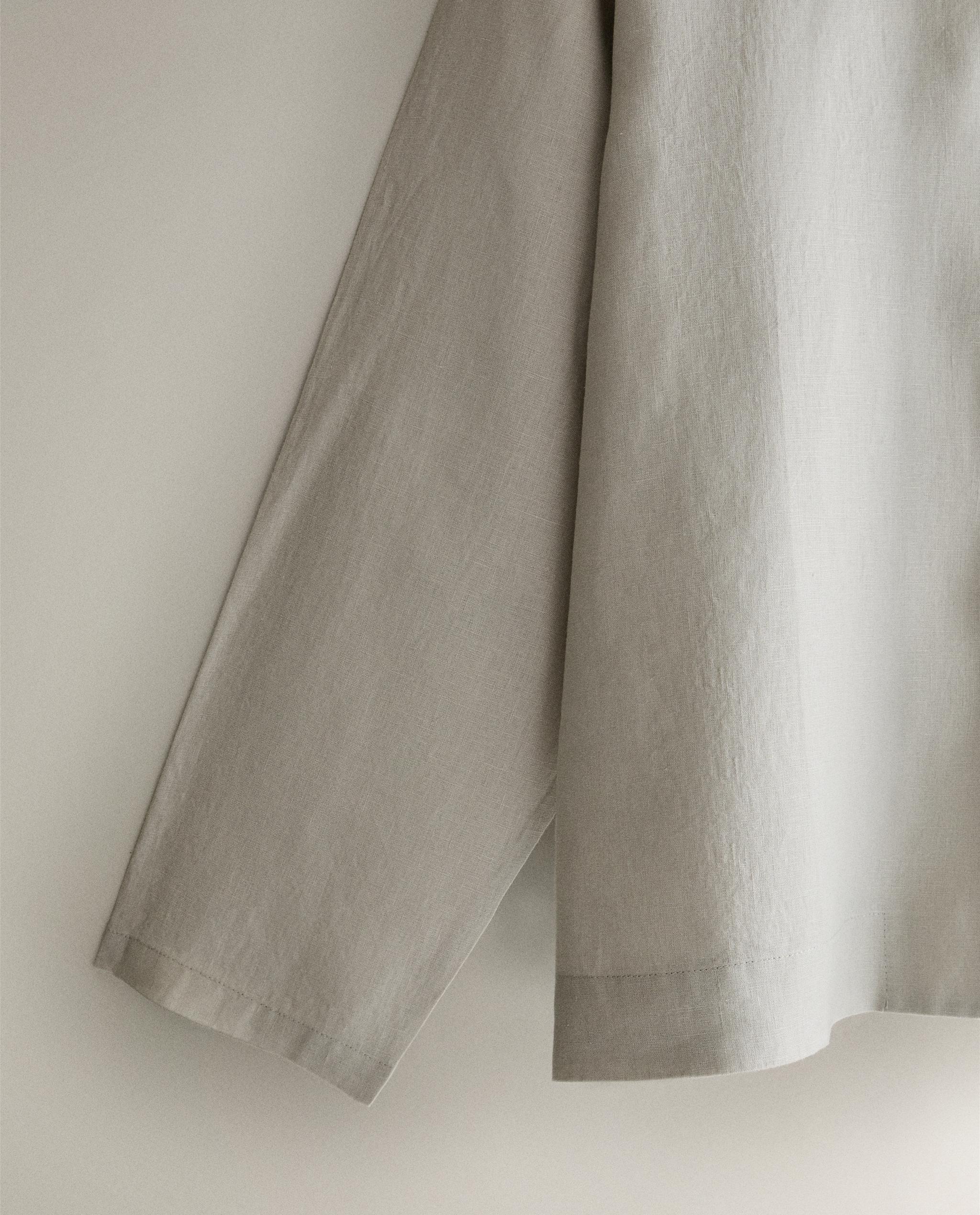 LINEN SHIRT WITH POCKET product thumbnail 3