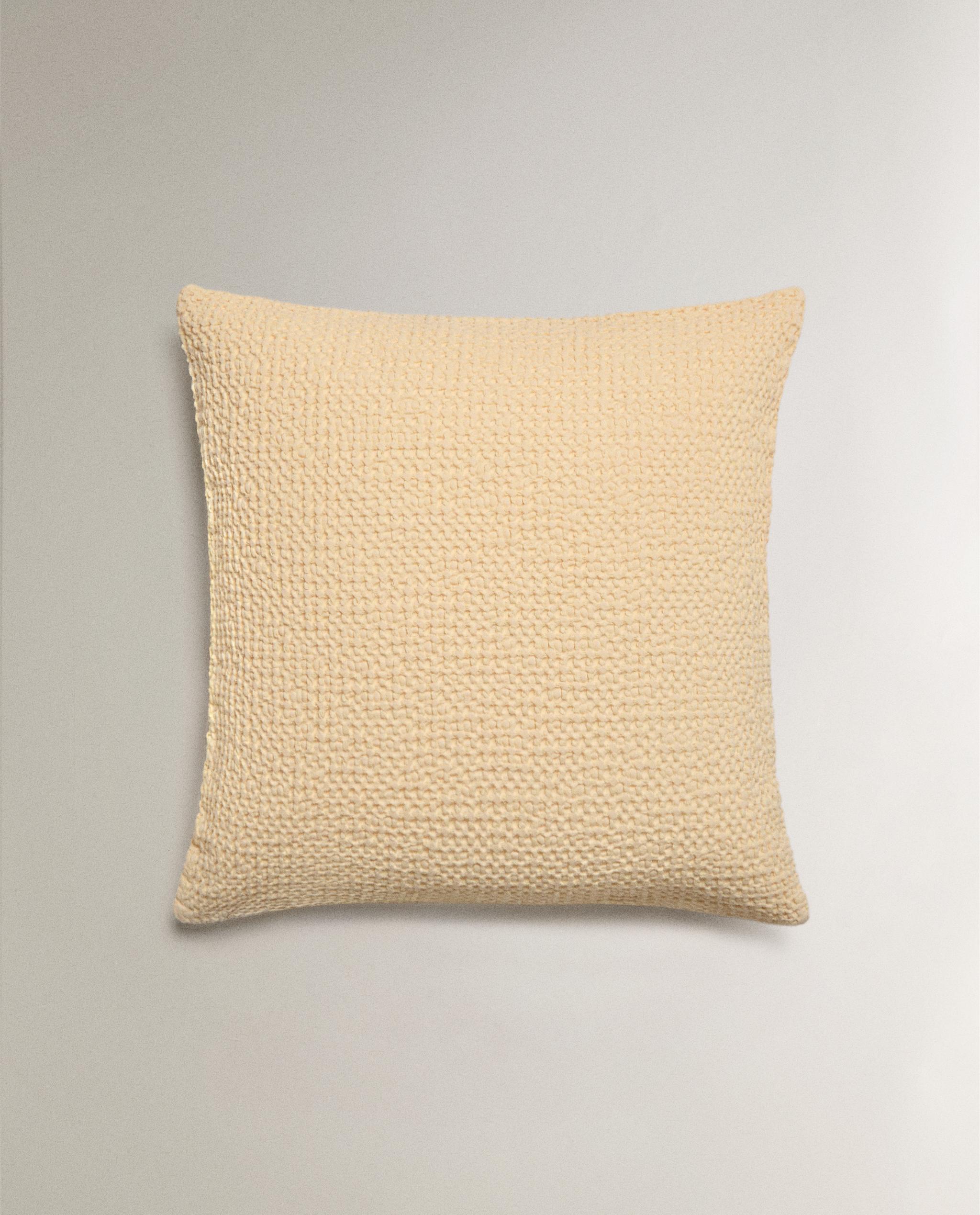 WAFFLE-KNIT CUSHION COVER product thumbnail 6