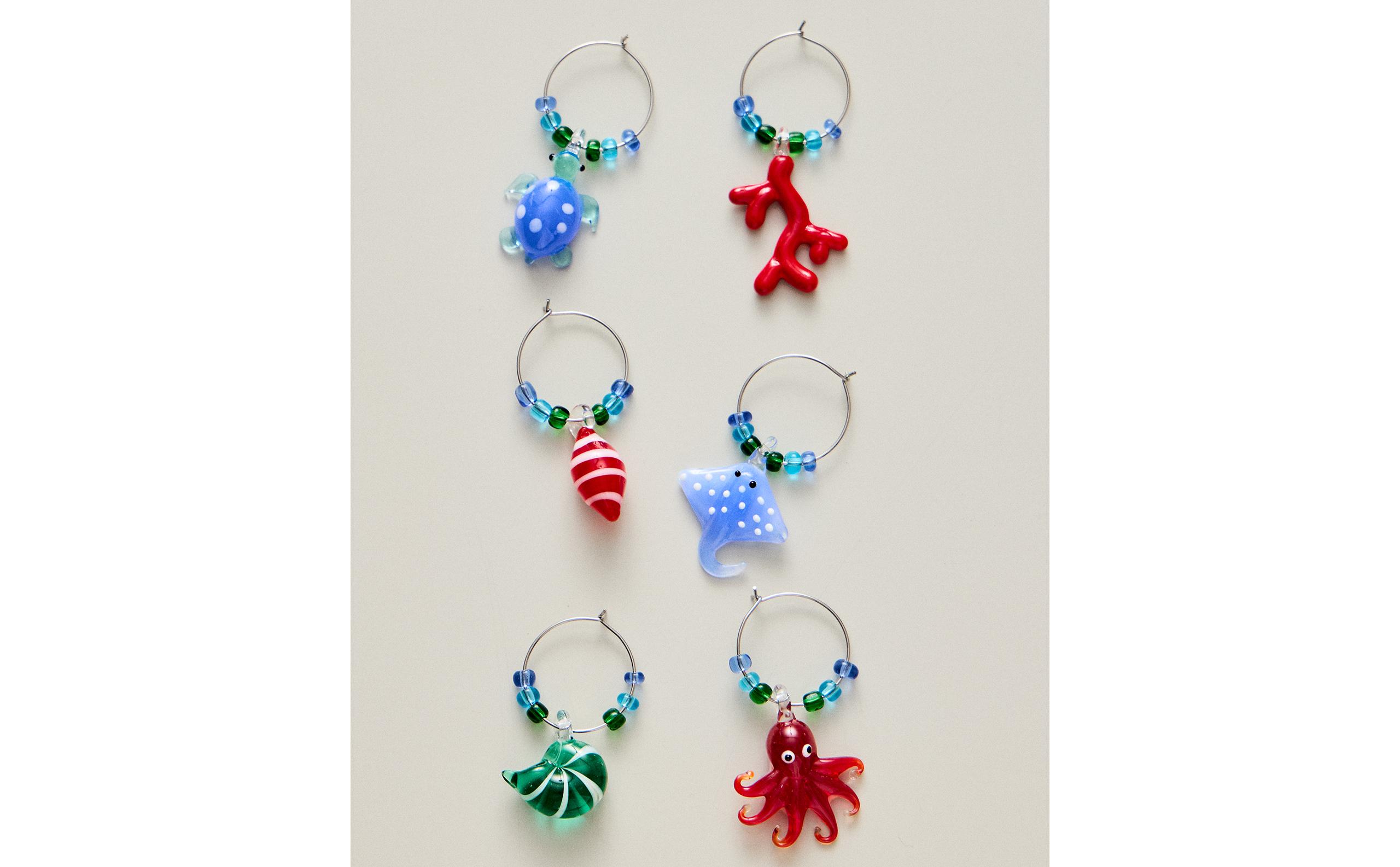 GLASS CHARMS FOR GLASSES (PACK OF 6) product thumbnail 9