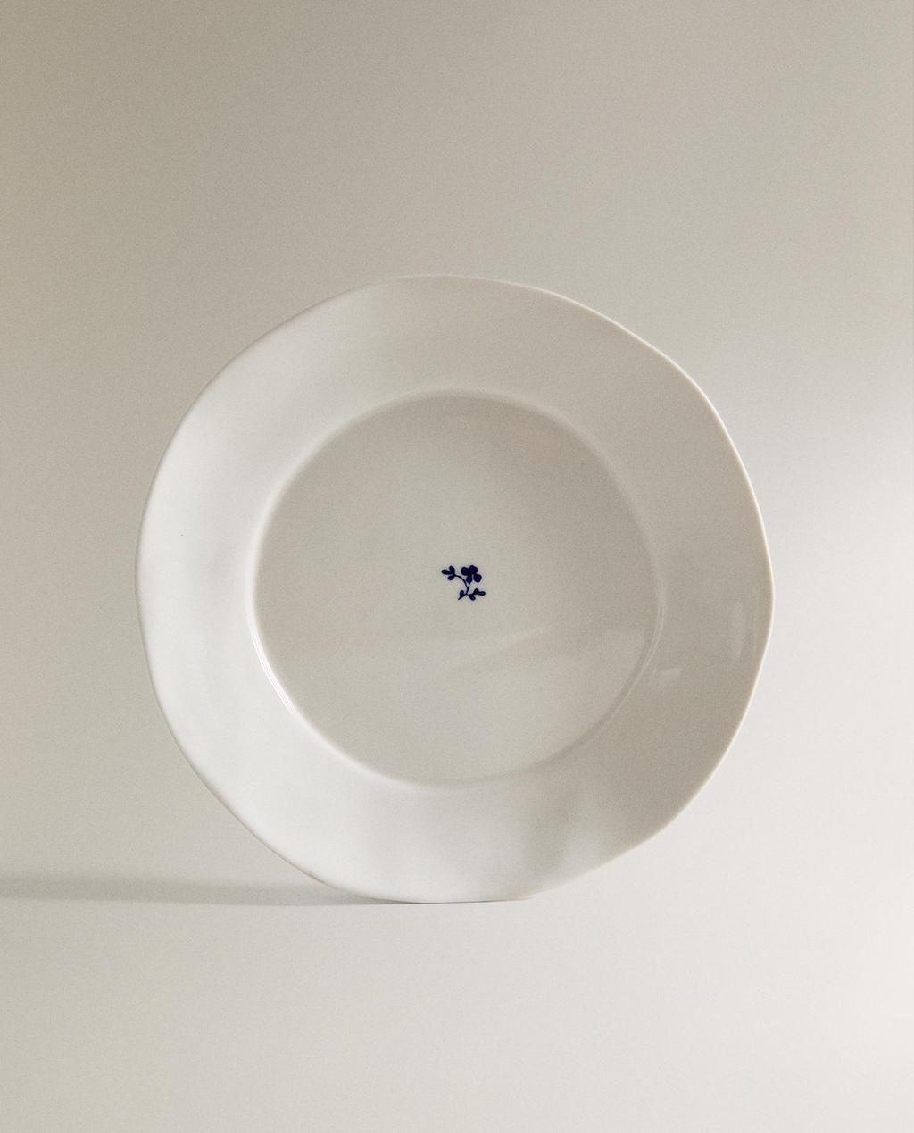 FLORAL PORCELAIN DINNER PLATE