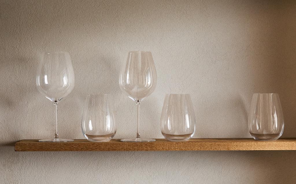 PLAIN GLASSWARE SET