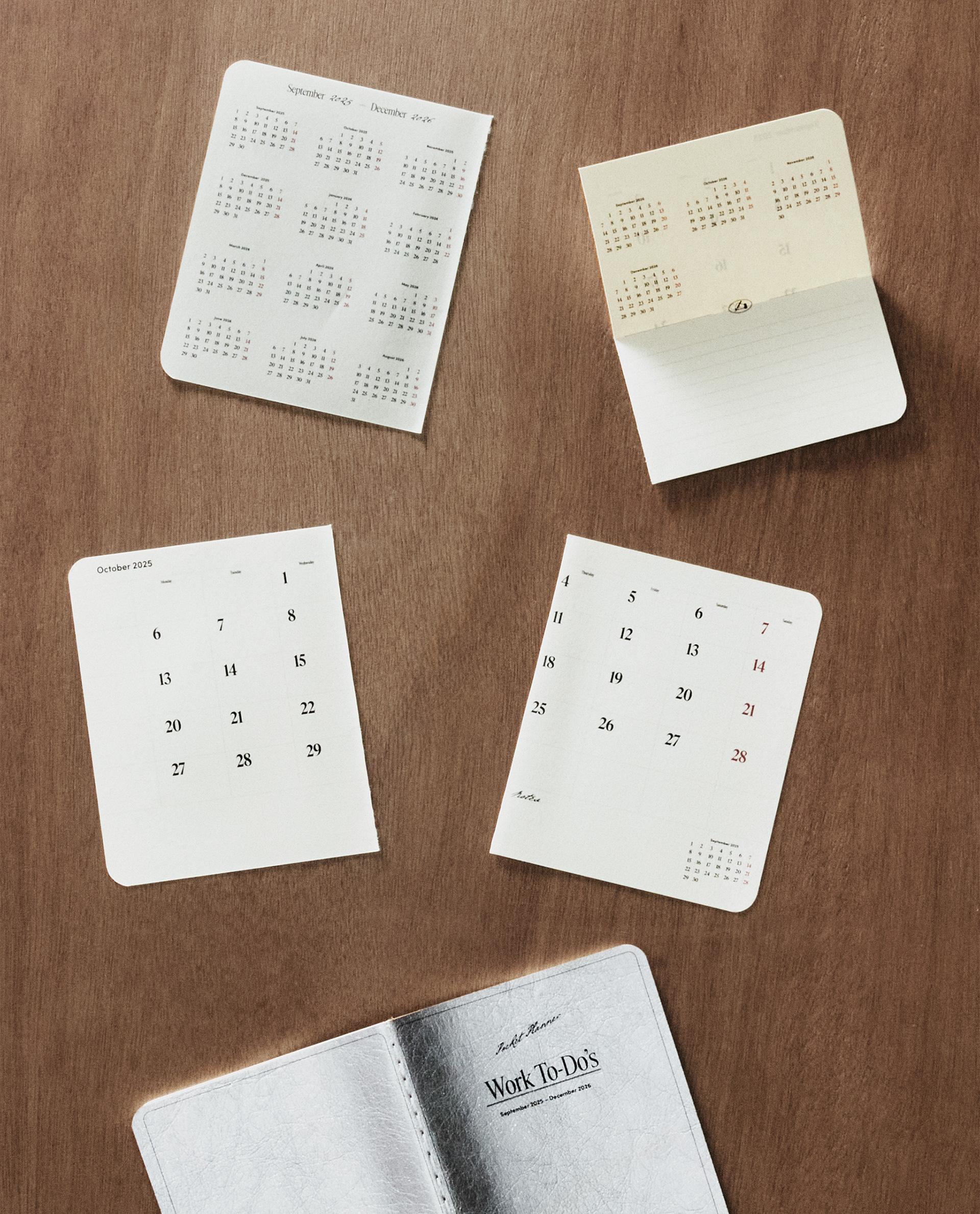 POCKET PLANNER NOTEBOOK
