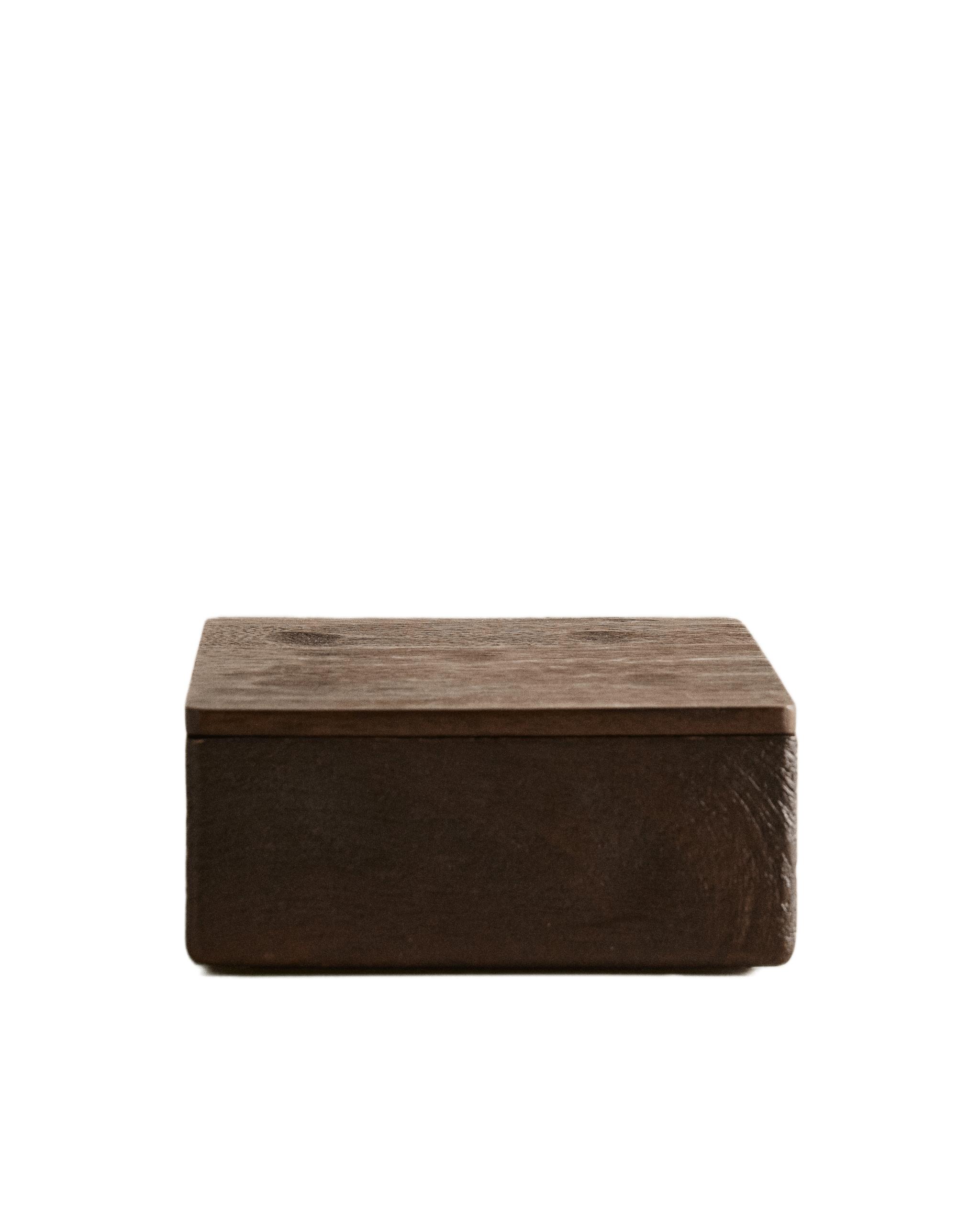 MEDIUM WOODEN BOX WITH LID product thumbnail 6