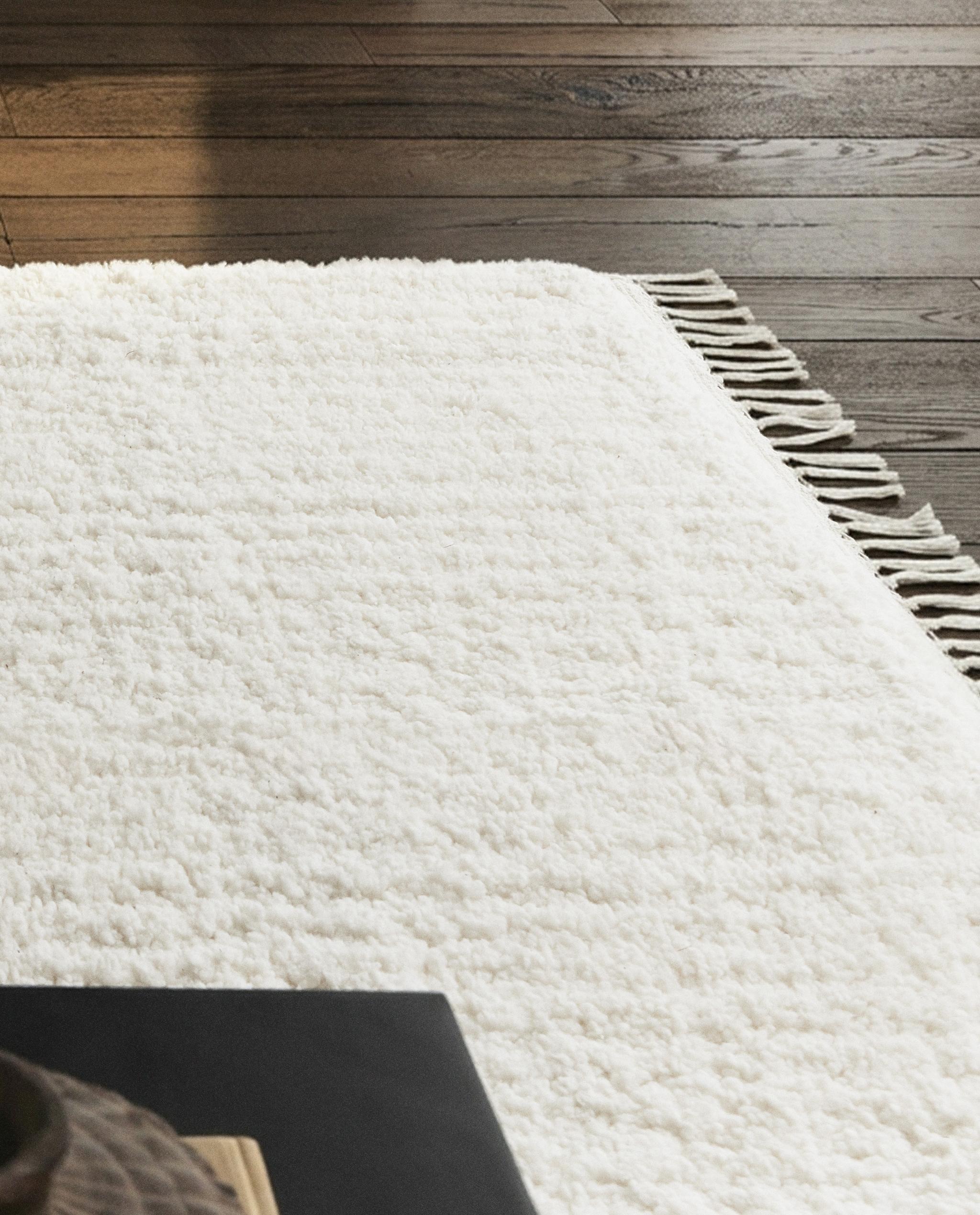 RECTANGULAR TEXTURED COTTON RUG product thumbnail 14