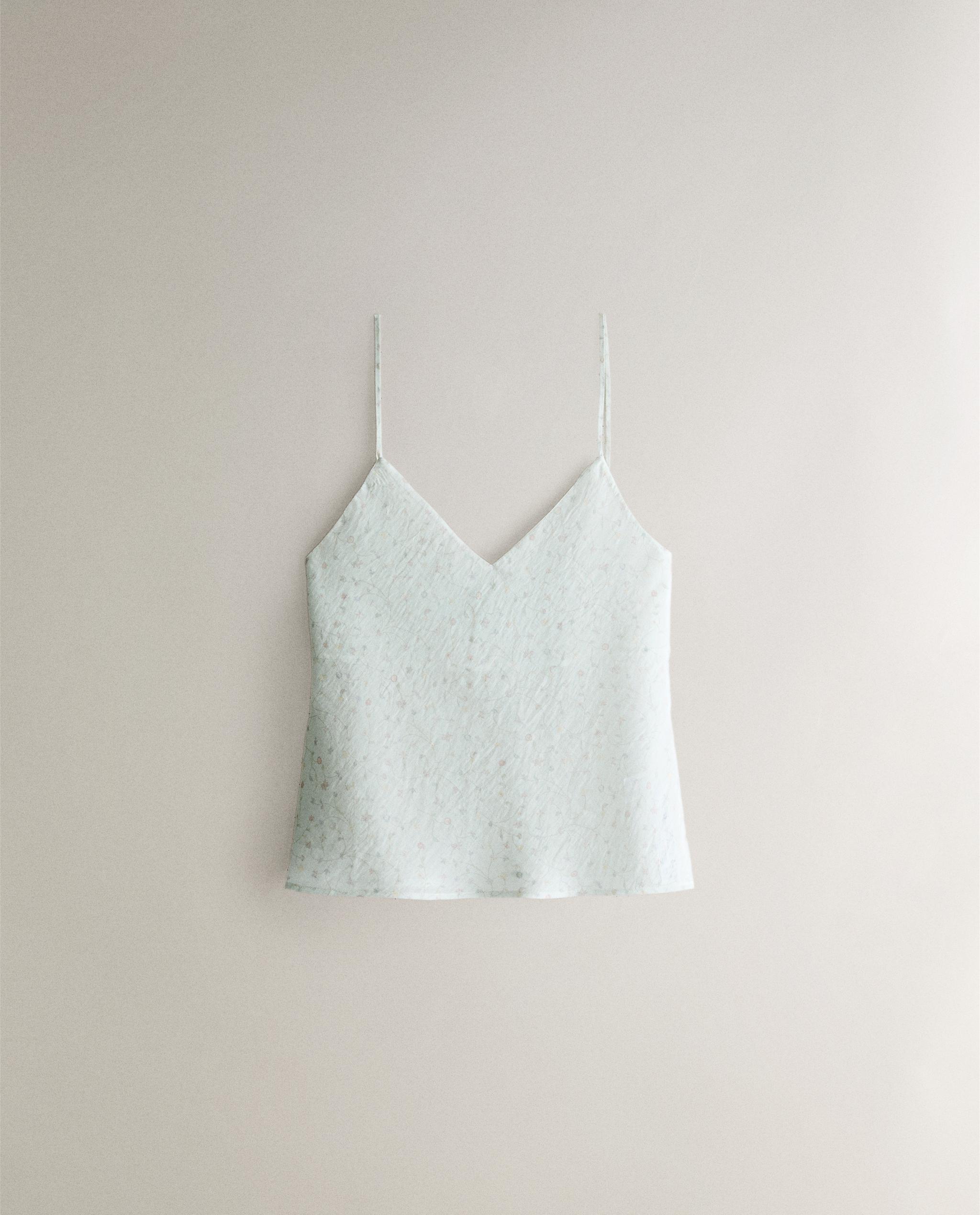 STRAPPY FLORAL TOP product thumbnail 6