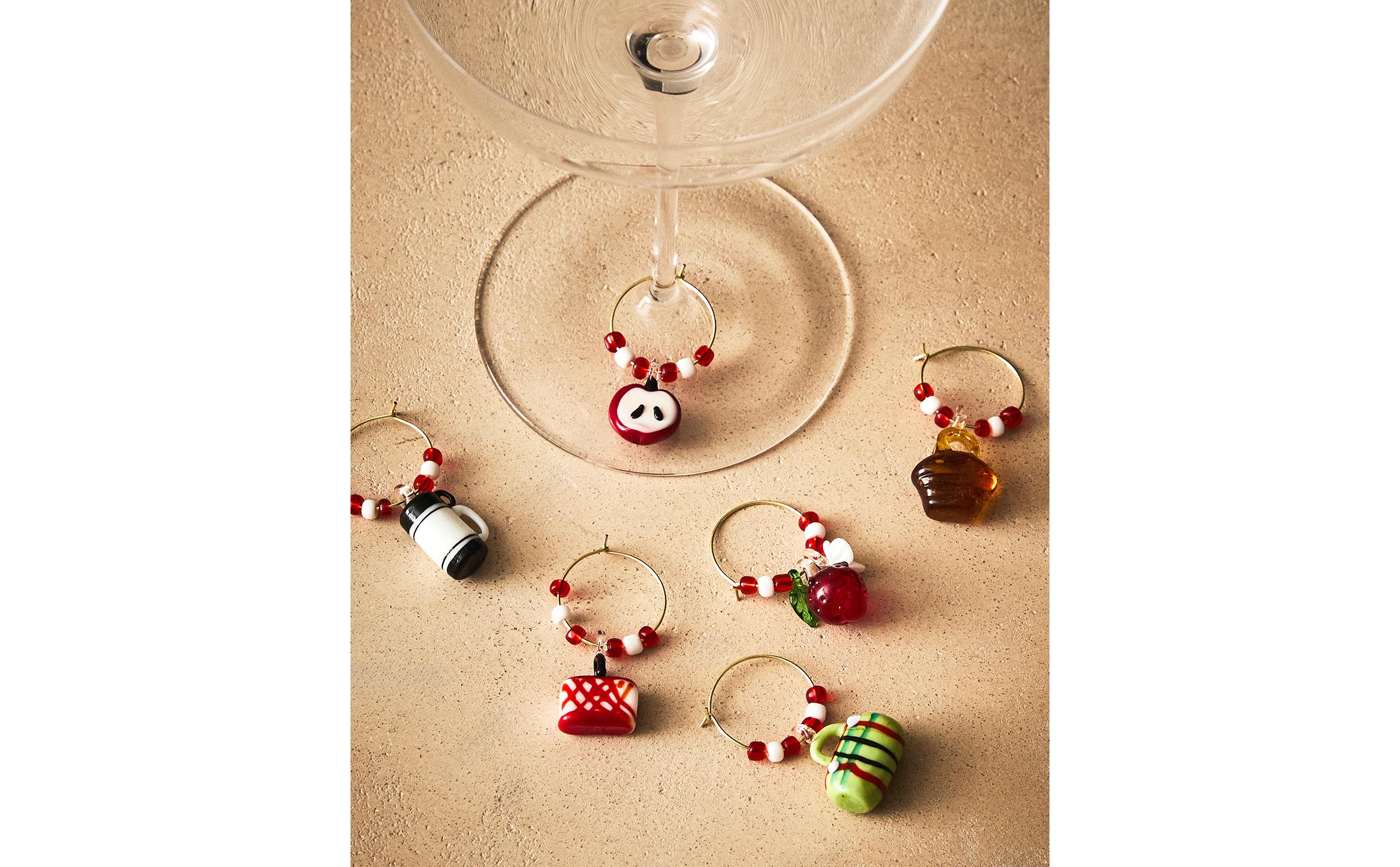 ZARAHOME デコレーションアクセサリー SET OF PICNIC GLASS CHARMS (SET OF 6) | Zara Home United
