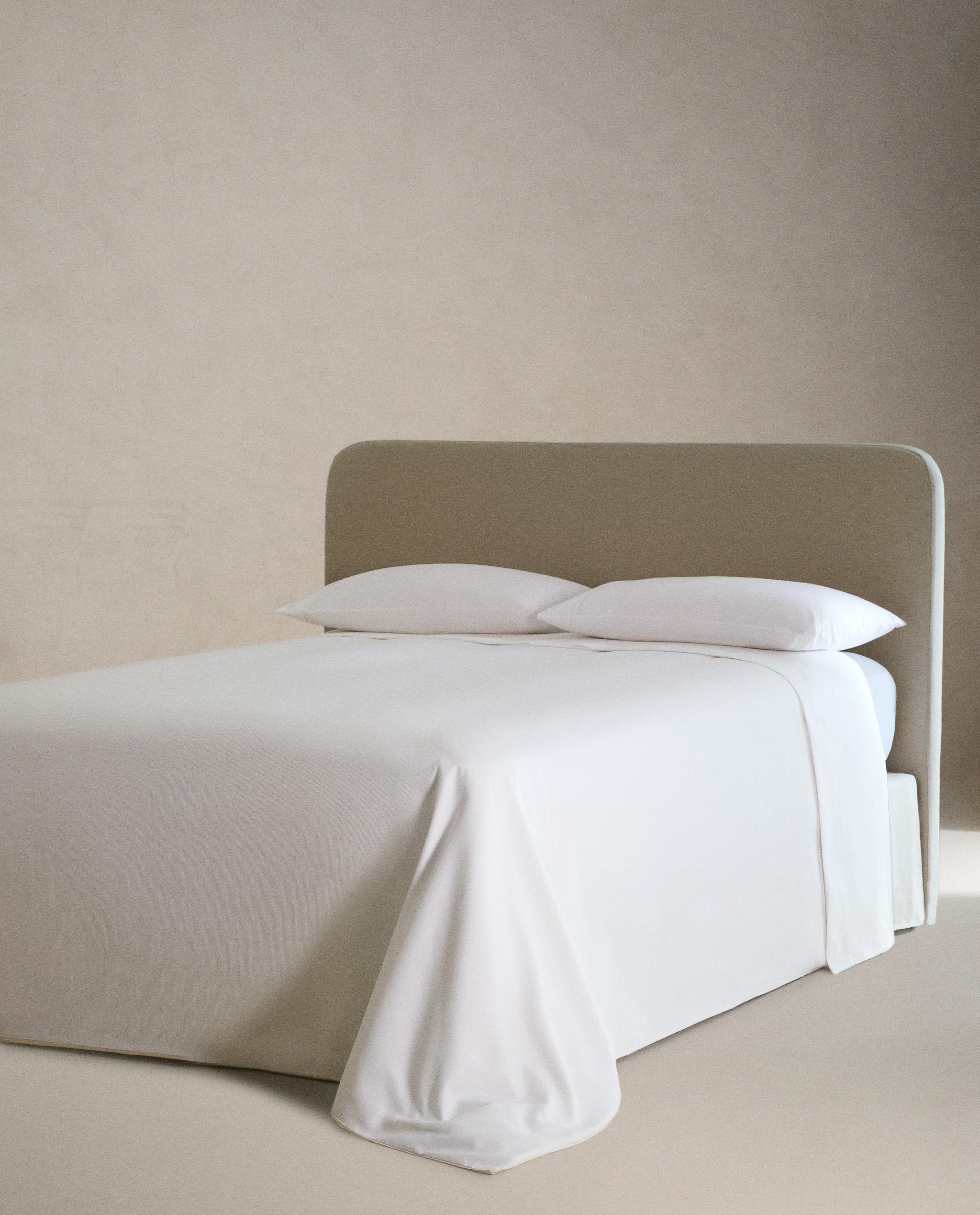 ピケ パイピング フラットシーツ | Zara Home 日本/Japan