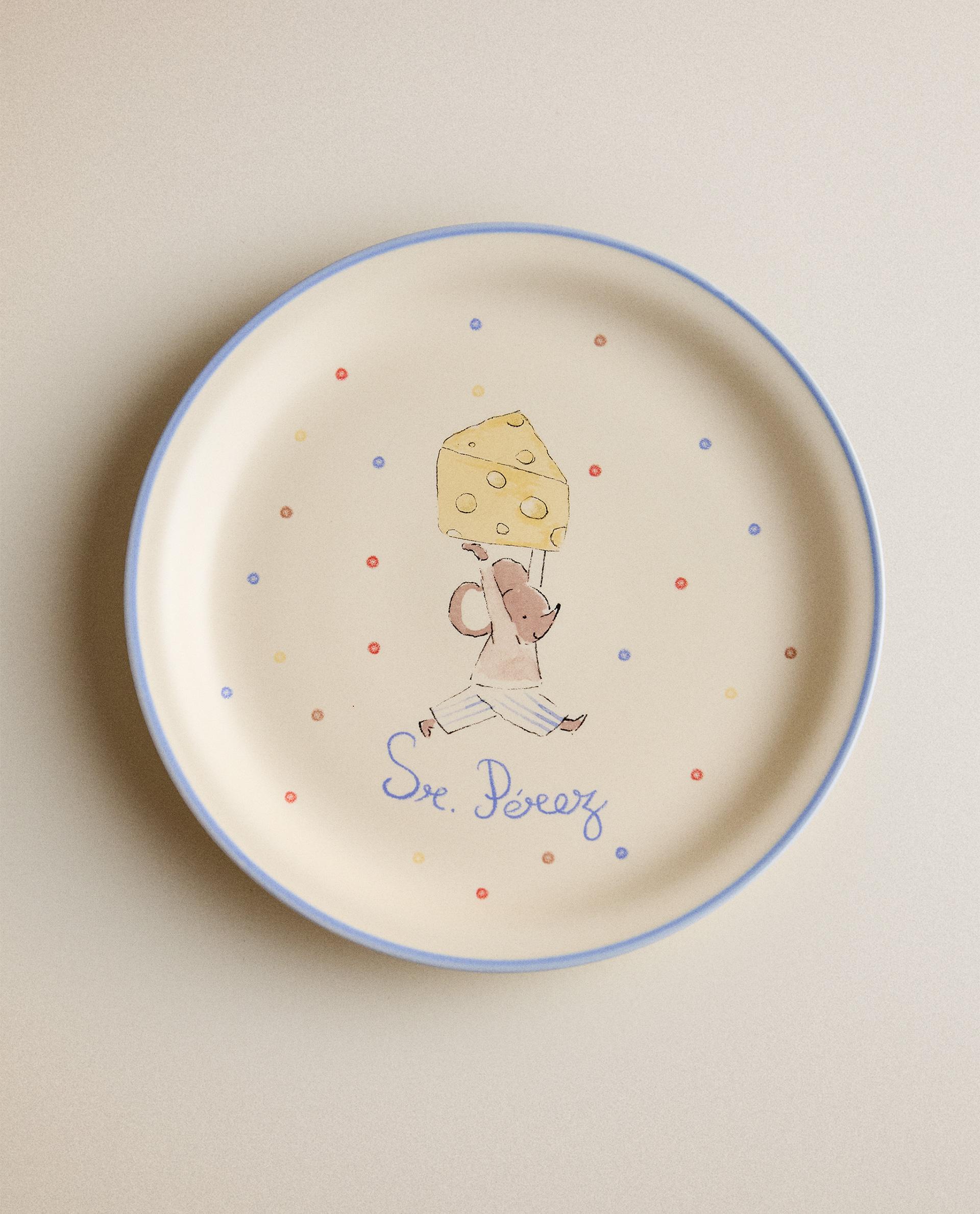 KIDS' CERAMIC TOOTH FAIRY PLATE product thumbnail 2
