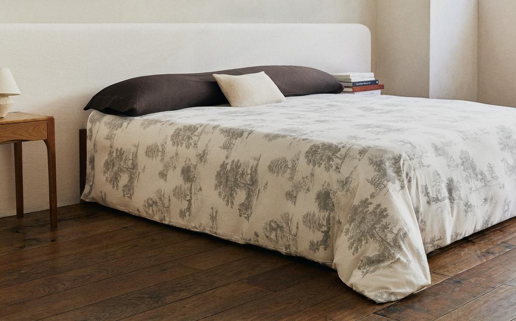 COPRIPIUMINO IN SATIN TOILE DE JOUY