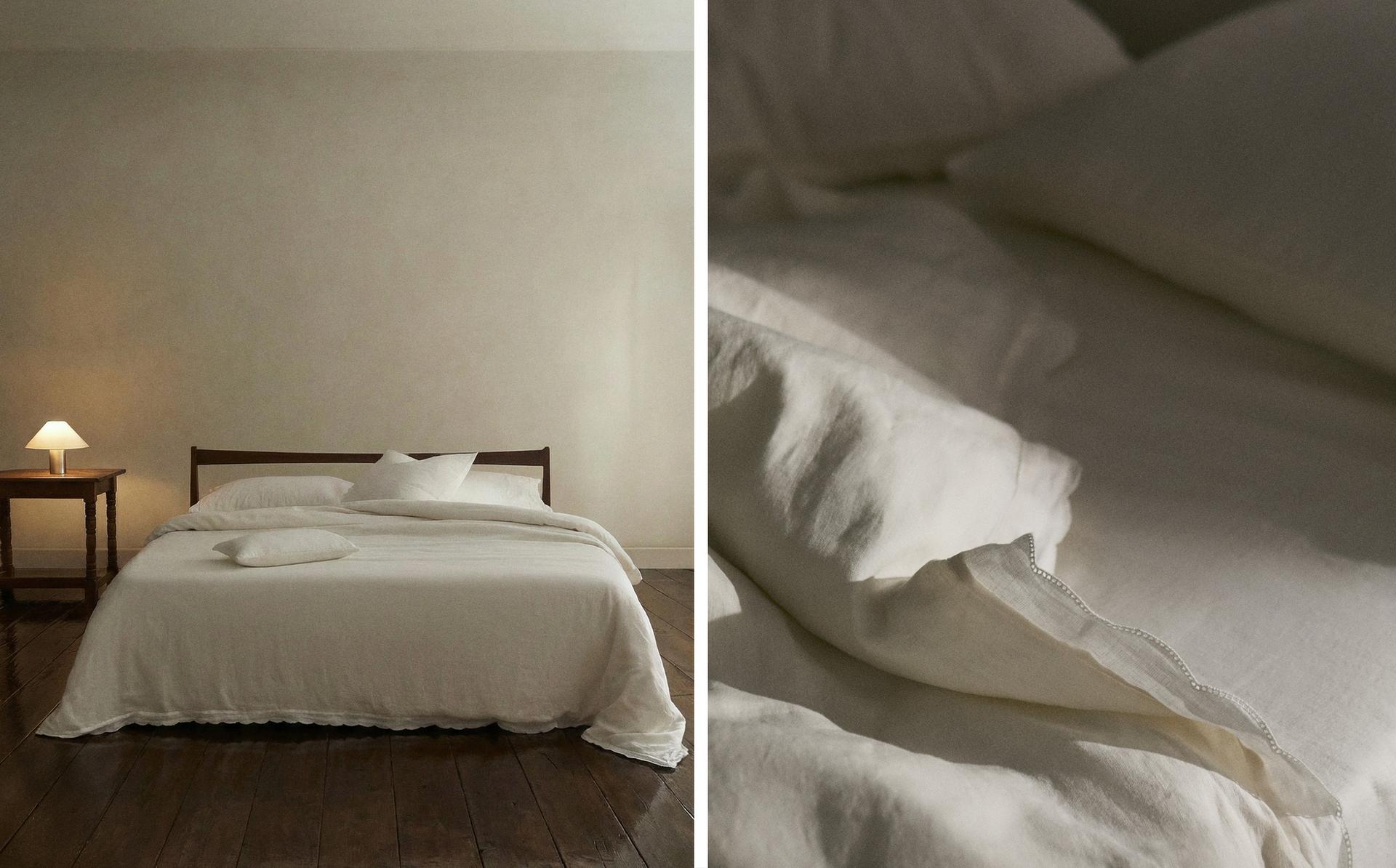 WASHED LINEN DUVET COVER WASHED LINEN DUVET COVER