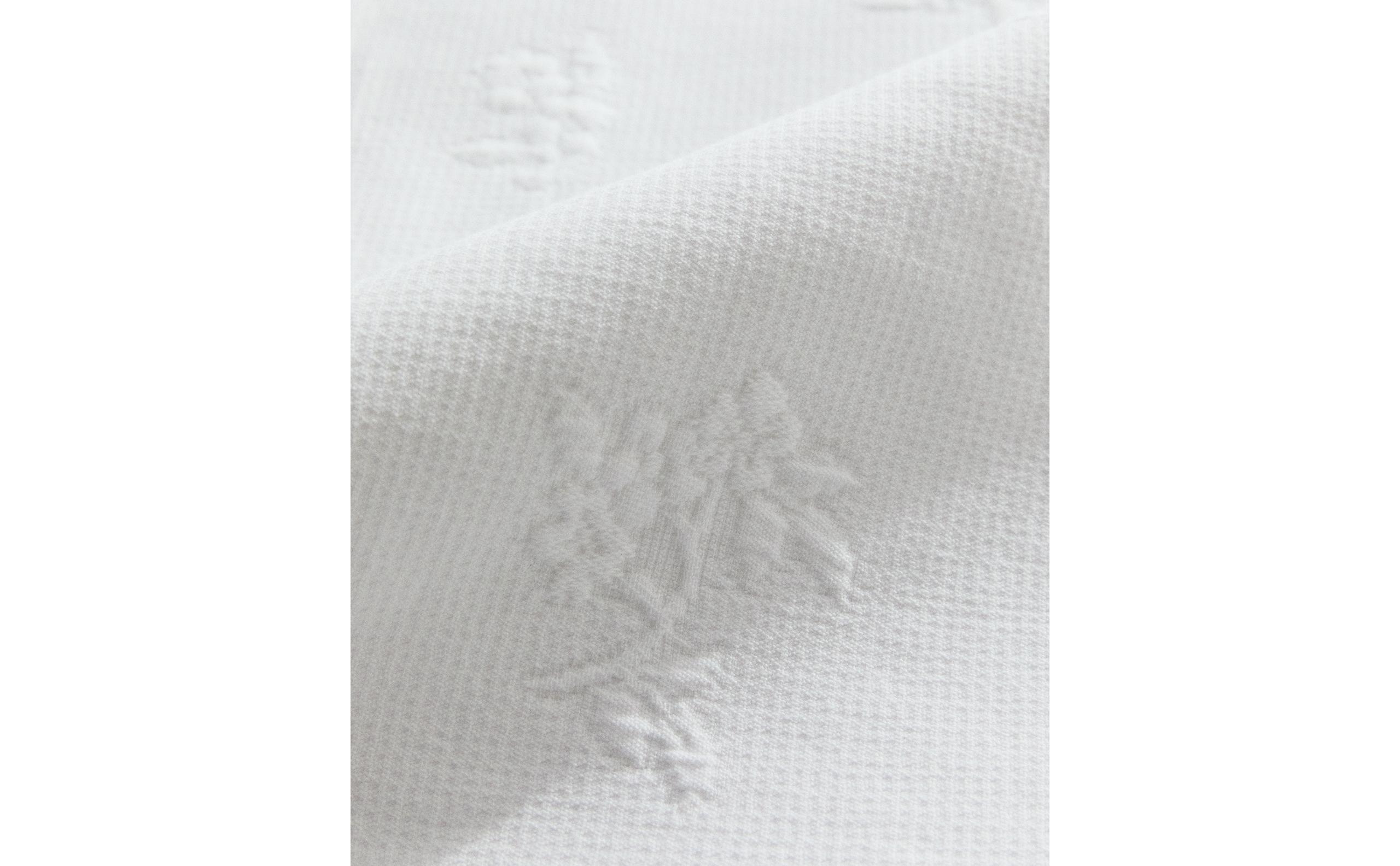 FLORAL JACQUARD BEDSPREAD