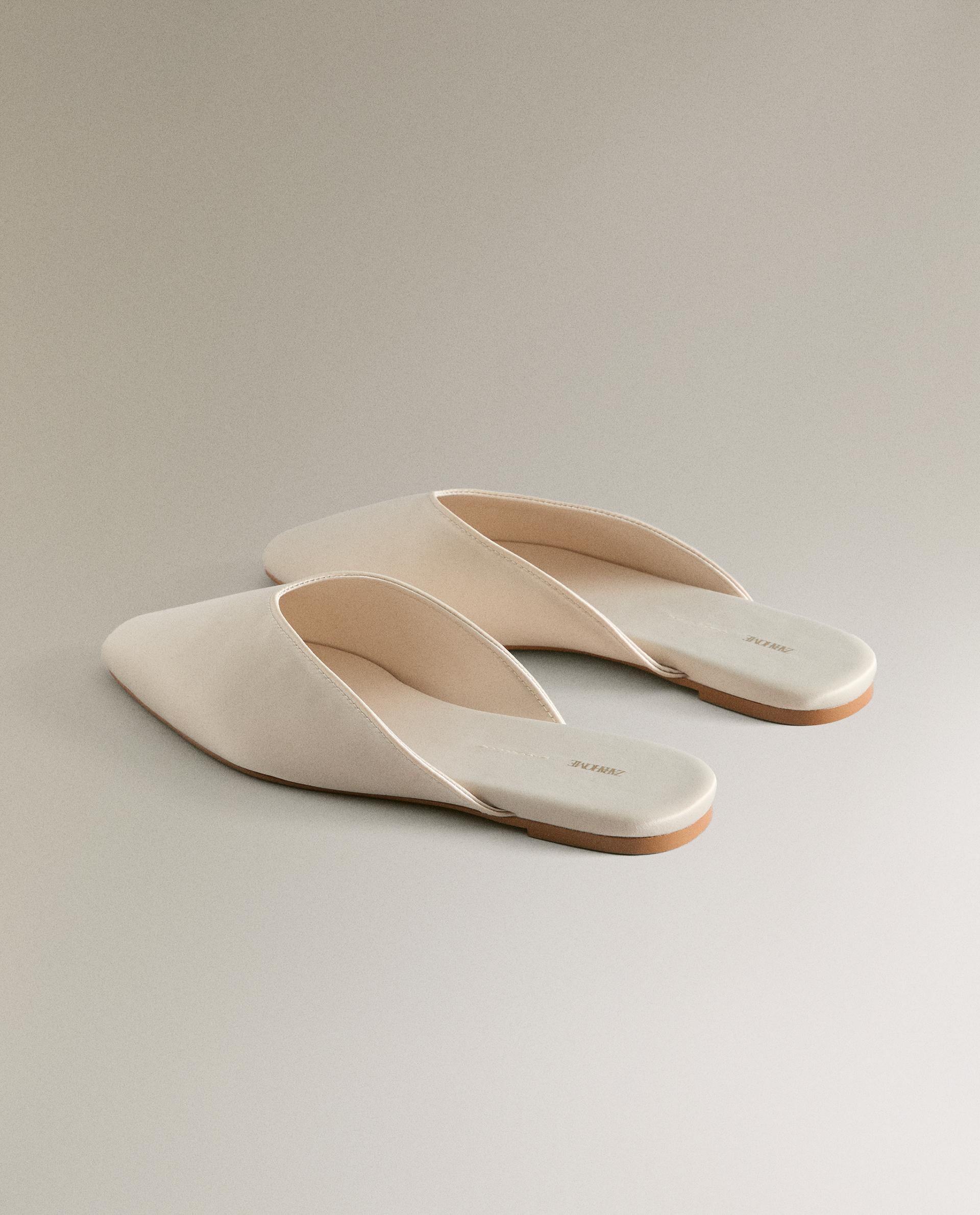 Sandal Zara Ciabatte Donna Zara Clogs Ciabatte Bianche Zara