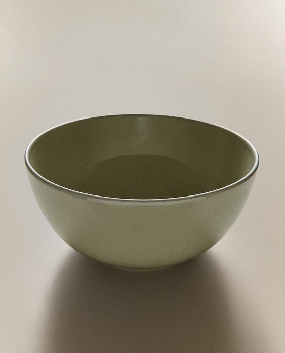 ENAMELLED STONEWARE SALAD BOWL ENAMELLED STONEWARE SALAD BOWL