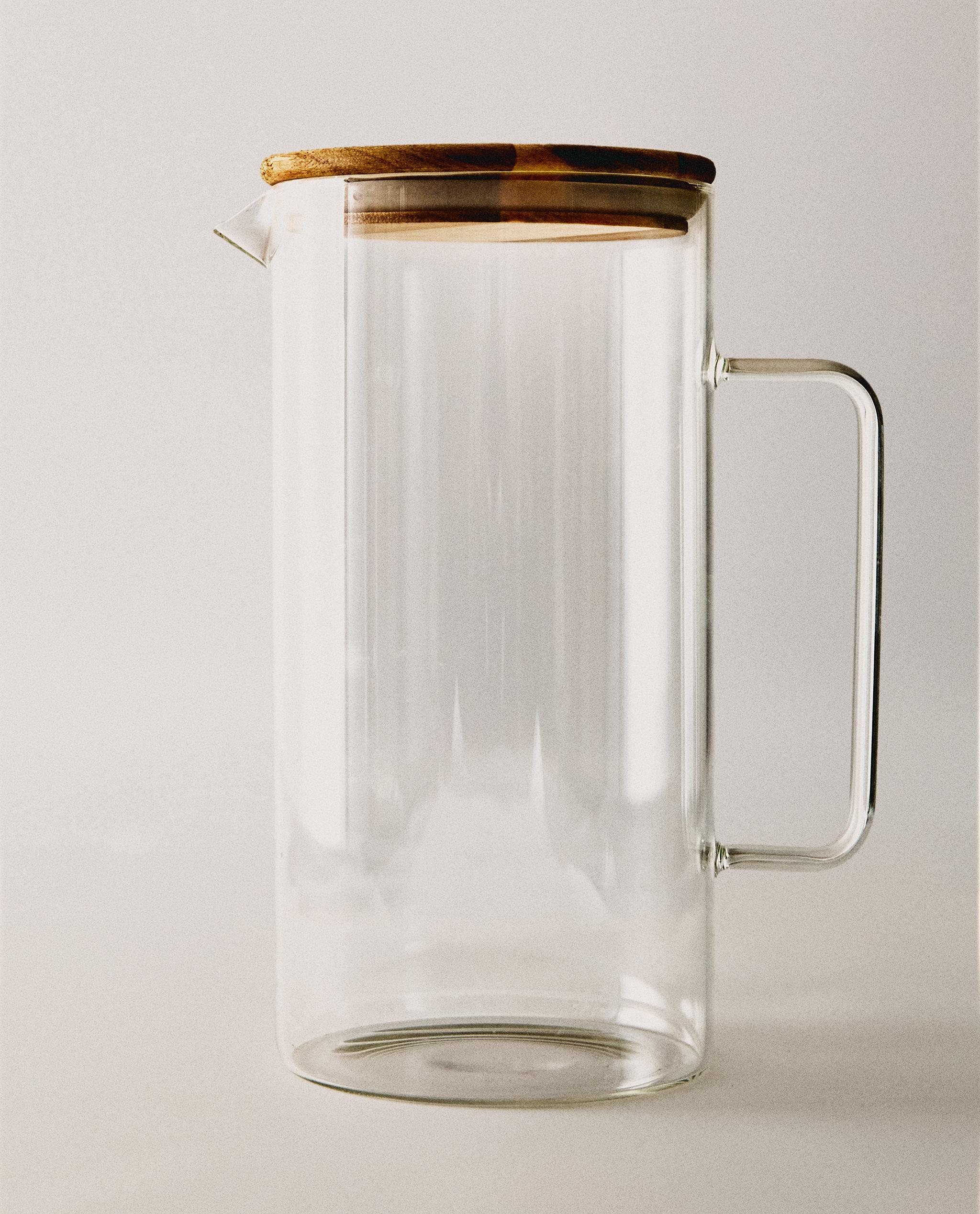 ボロシリケイトガラス ピッチャー（フタ付き） | Zara Home 日本/Japan