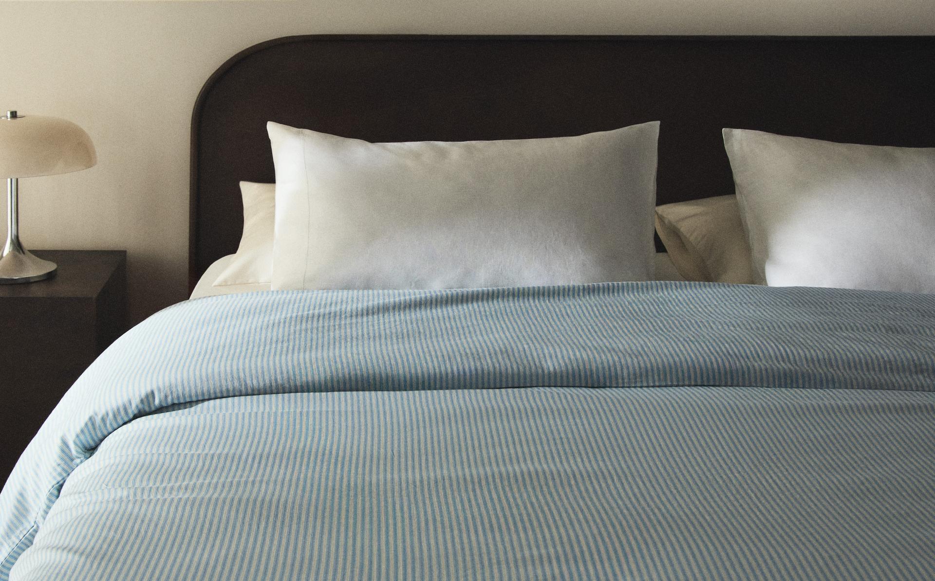 FUNDA NÓRDICA SATÉN RAYAS LAVADO (300 HILOS) FUNDA NÓRDICA SATÉN RAYAS LAVADO (300 HILOS)