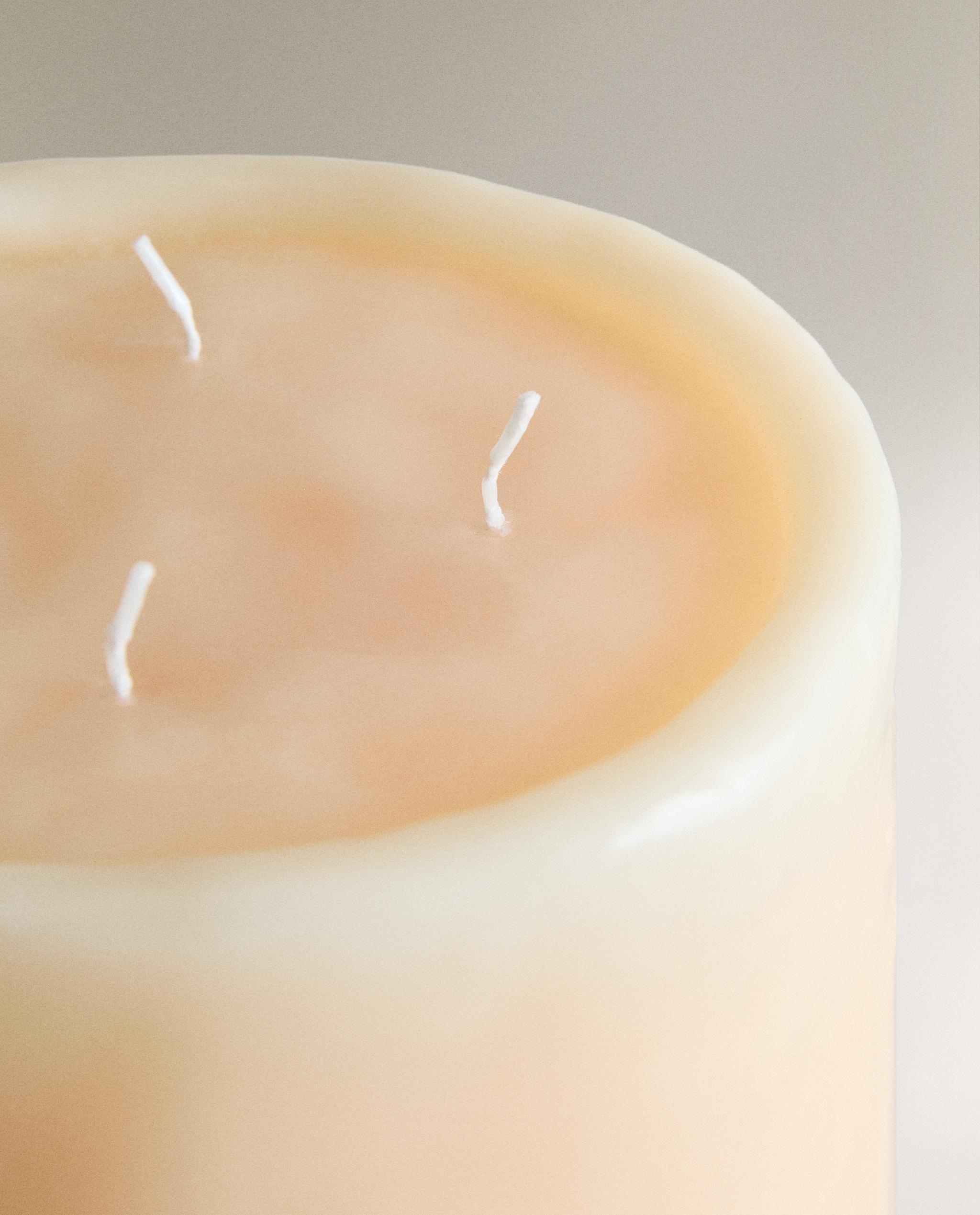 DECORATIVE BEIGE CANDLE product thumbnail 4