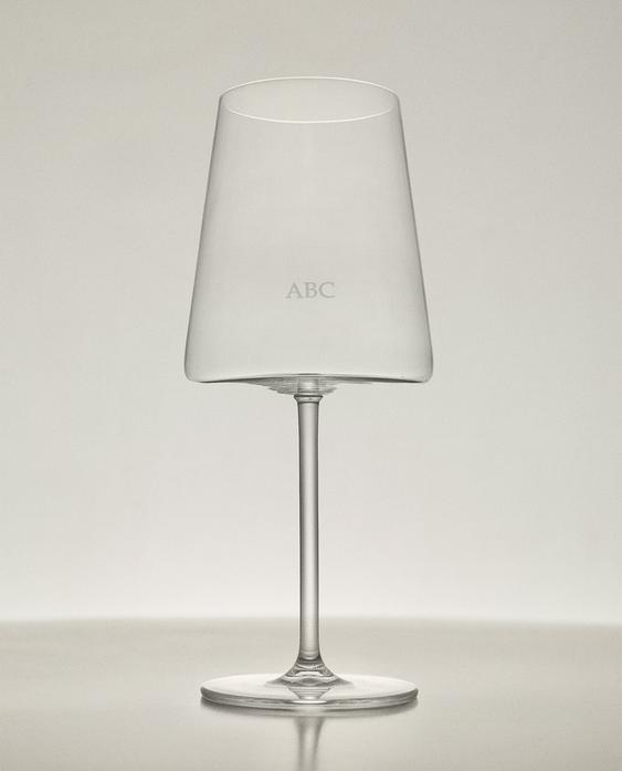 VERRE À VIN CRISTALLIN CONIQUE