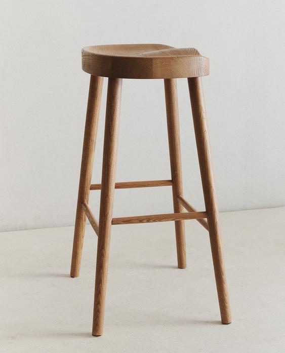 ASH WOOD STOOL