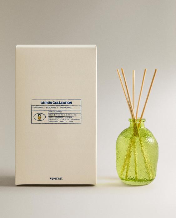 (180 ML) BERGAMOT & SANDALWOOD REED DIFFUSERS