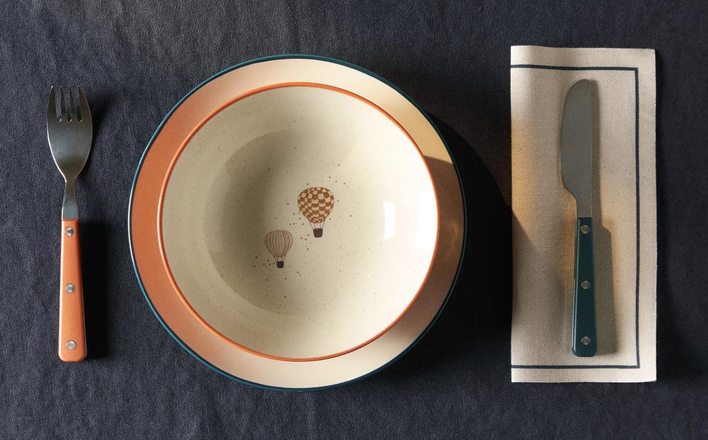 LOUÇA E TALHERES INFANTIL BALÕES