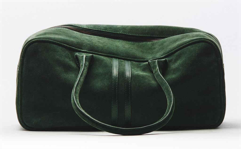 スエードレザーバッグ