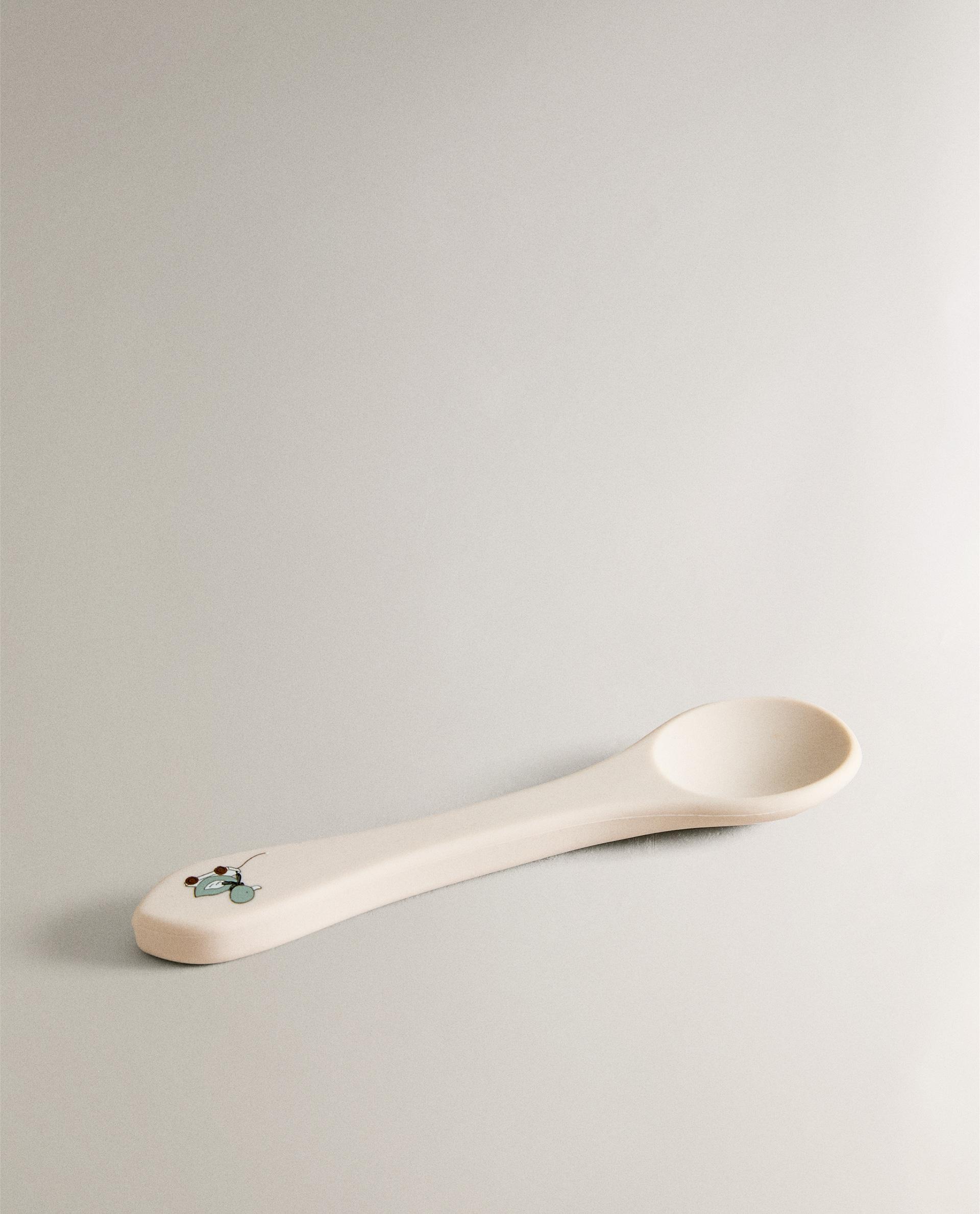 CHILDREN’S SILICONE DUCKLING SPOON