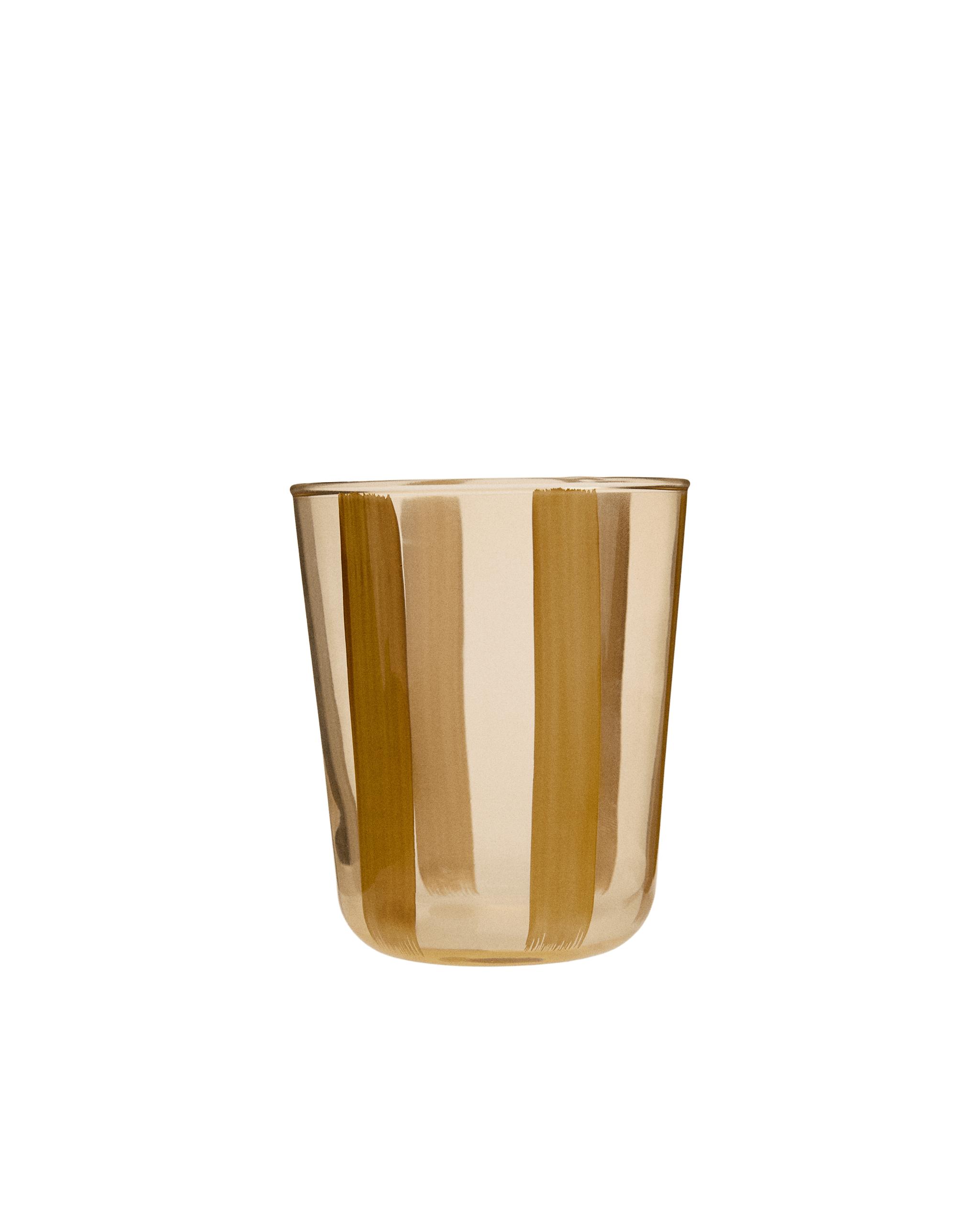 GLASS TUMBLER WITH LINE DESIGN product thumbnail 6