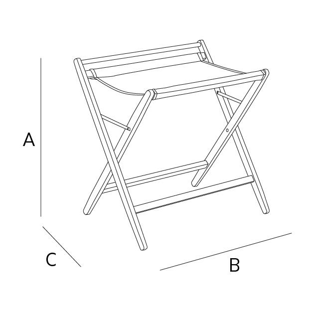 FOLDING LUGGAGE RACK | Zara Home United States of America