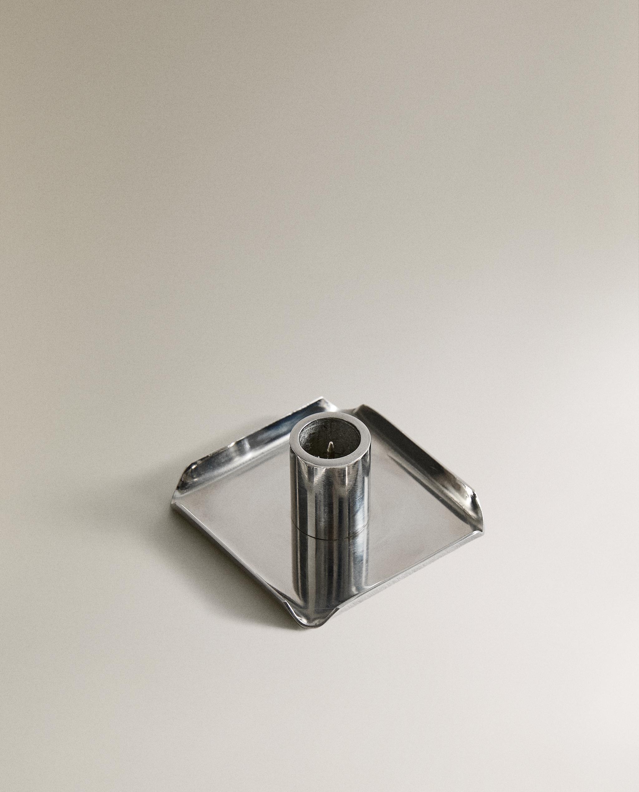 ステンレススチール キャンドルホルダー | Zara Home 日本/Japan