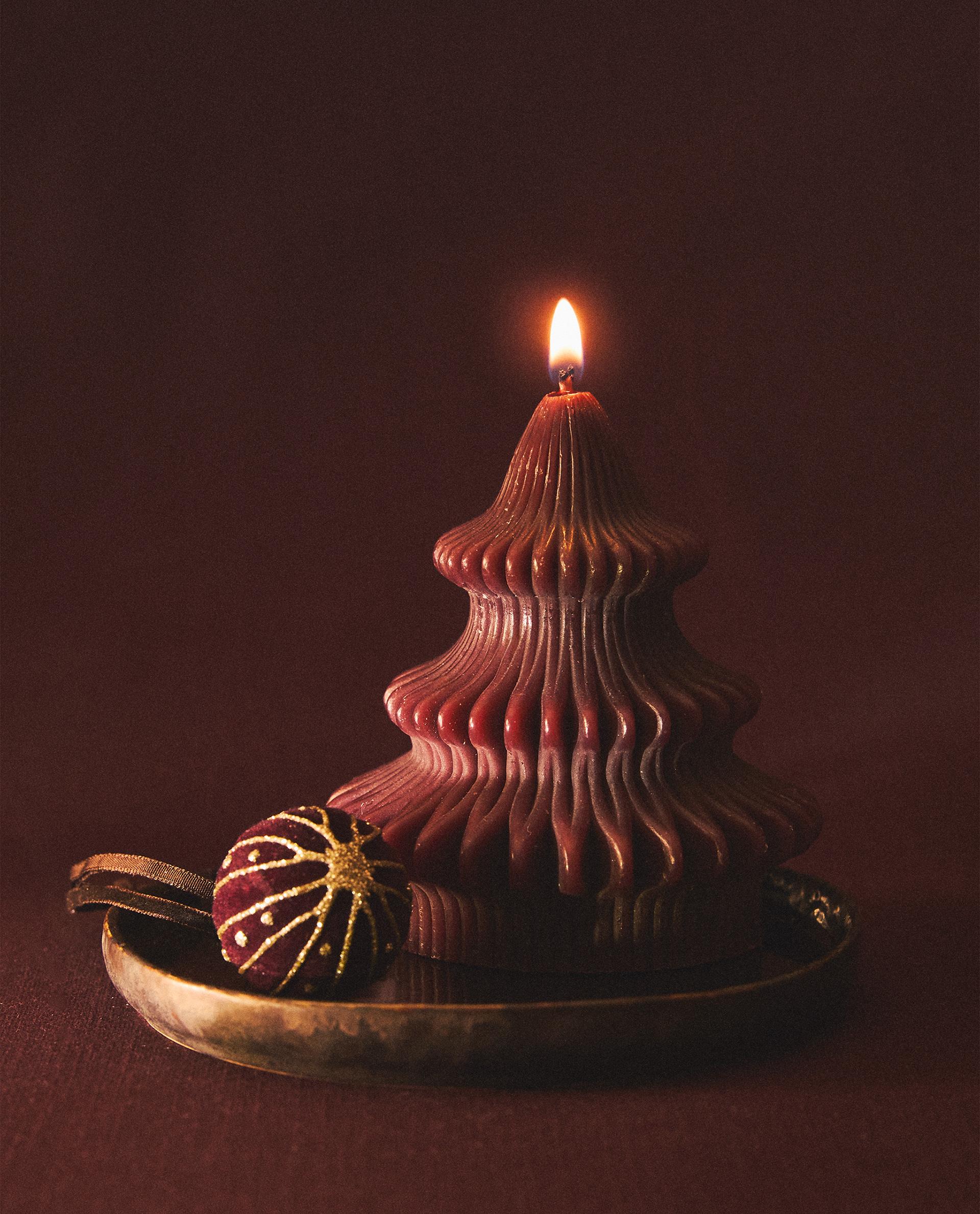 GINGERBREAD SCENTED TREE CANDLE | Zara Home Jordan