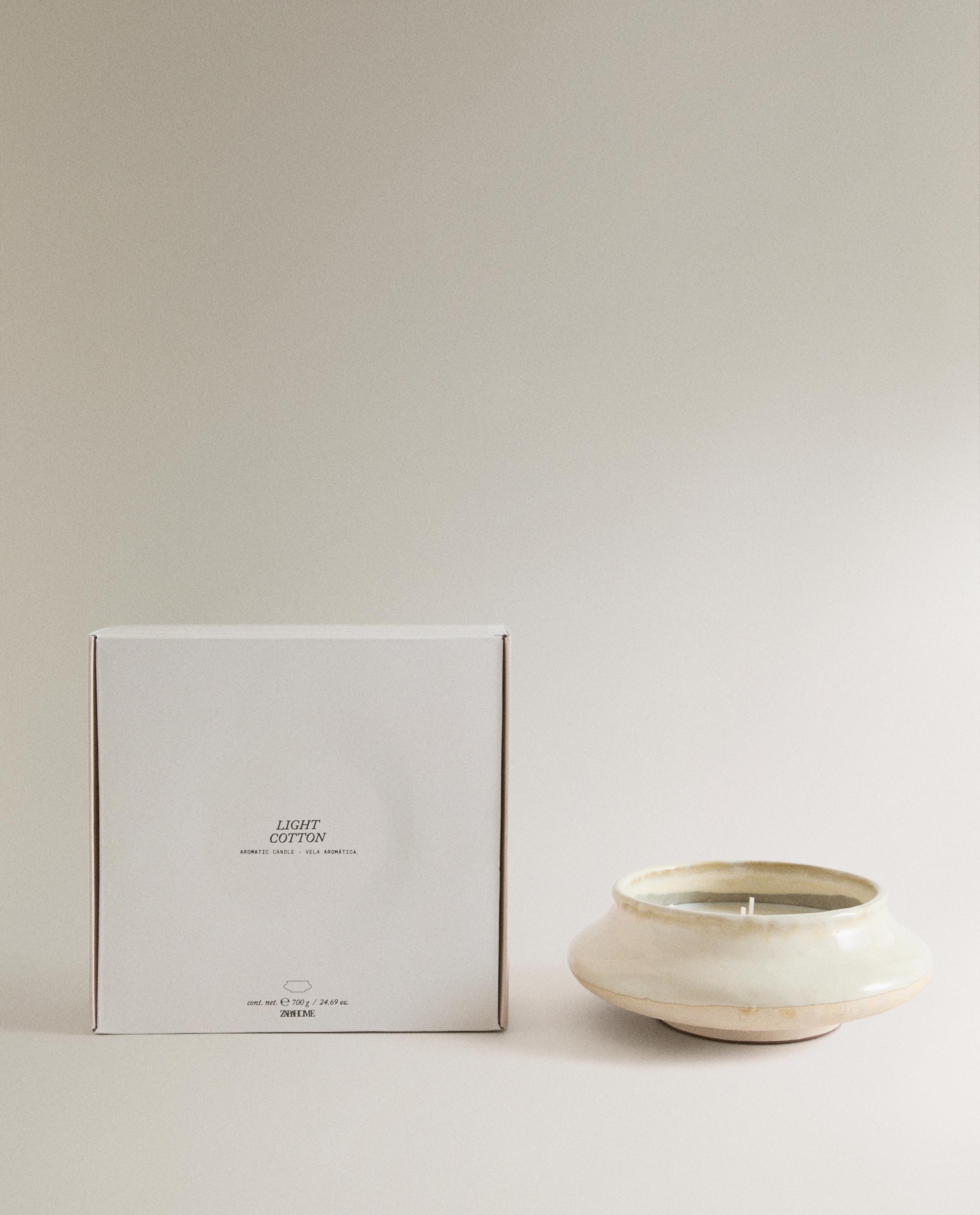 (700 G) LIGHT COTTON SCENTED CANDLE product thumbnail 4