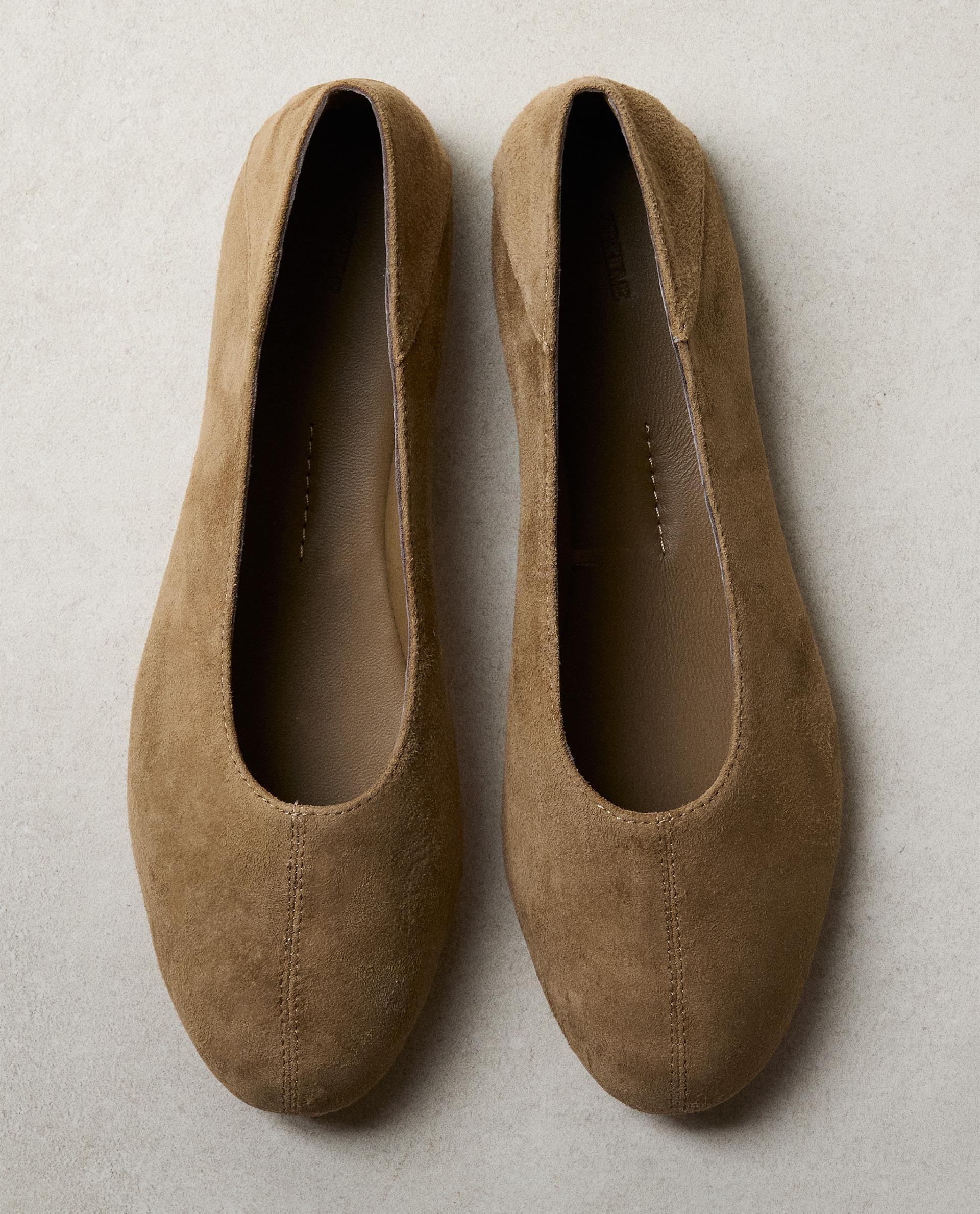 スエードレザー バレエシューズ | Zara Home 日本/Japan