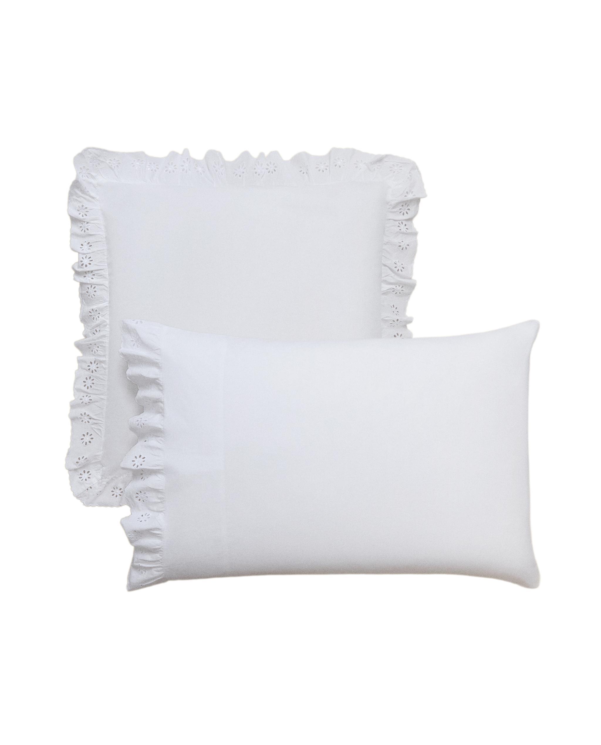 RUFFLED COTTON PILLOWCASE product thumbnail 2