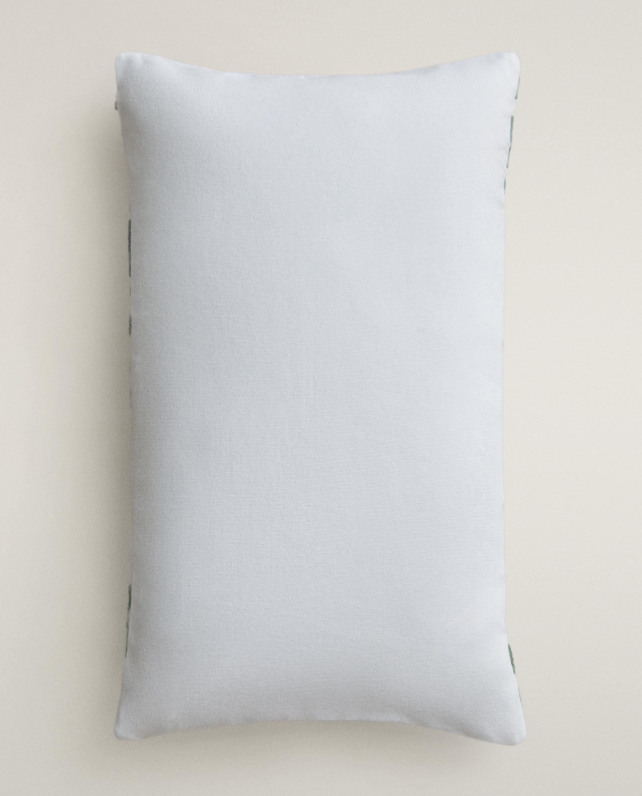 EMBROIDERED FLOWER CUSHION COVER product thumbnail 11