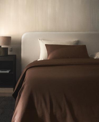 HOUSSE DE COUETTE PERCALE DE COTON (200 FILS)