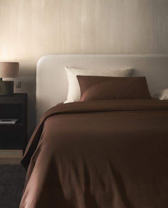 PERCALE DUVET COVER (200 THREAD COUNT)