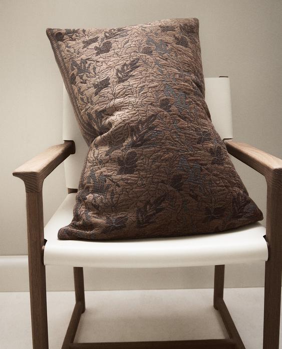 CAPA DE ALMOFADA DE CHENILLE JACQUARD CAPA DE ALMOFADA DE CHENILLE JACQUARD