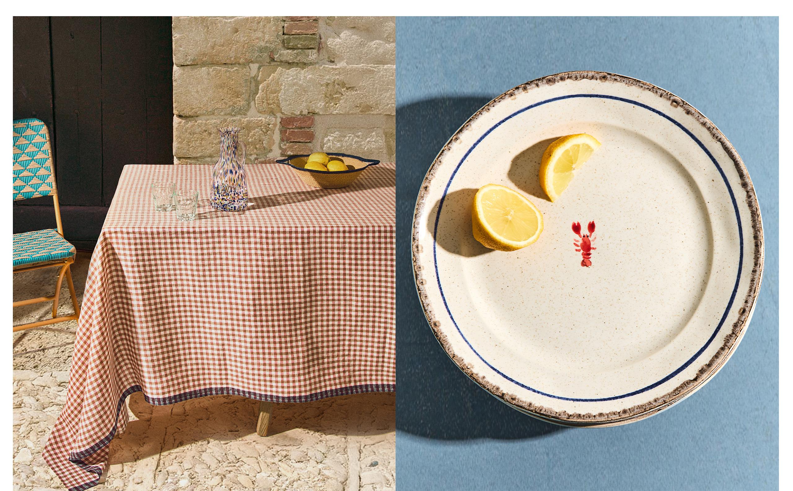 GLASWERK, SERVIES EN TAFELLINNEN