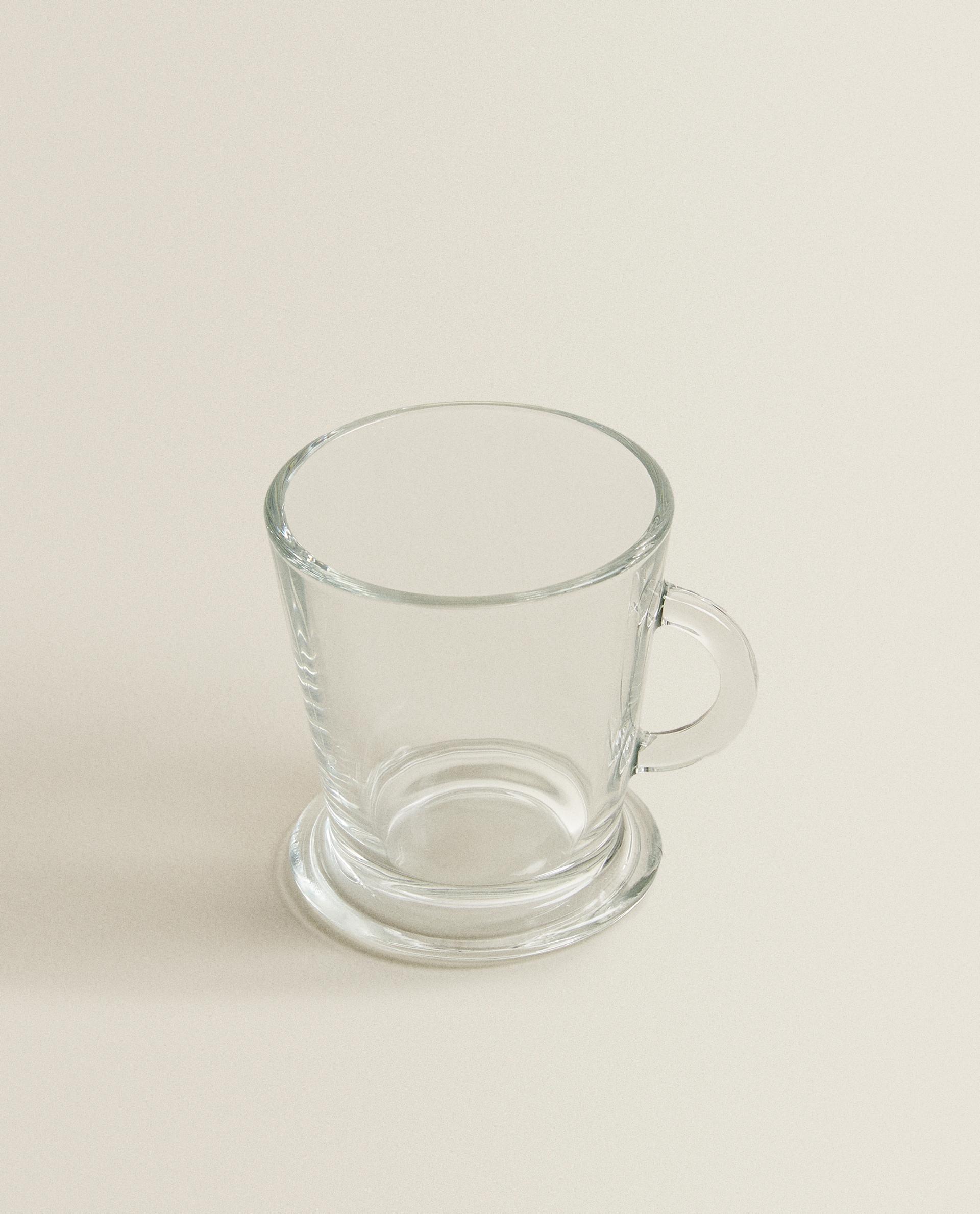 TRANSPARENT GLASS CAPPUCCINO CUP product thumbnail 17