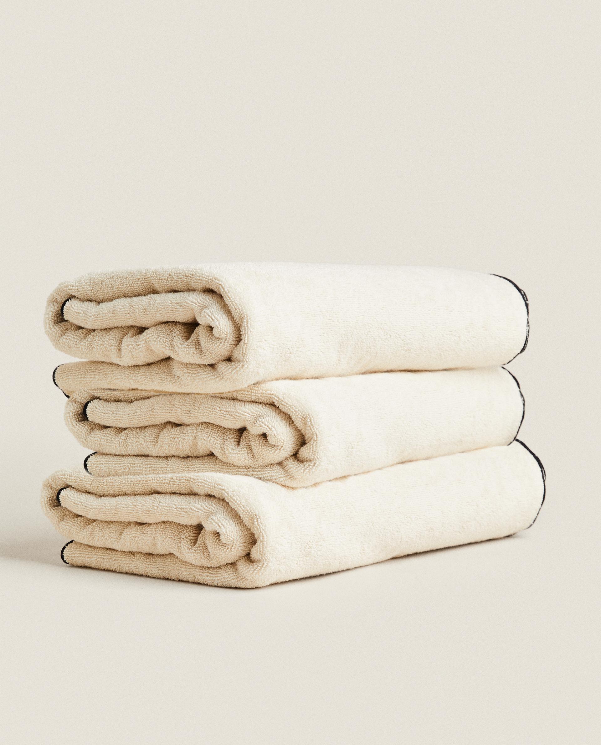 OVERLOCK COTTON BATH TOWEL product thumbnail 10