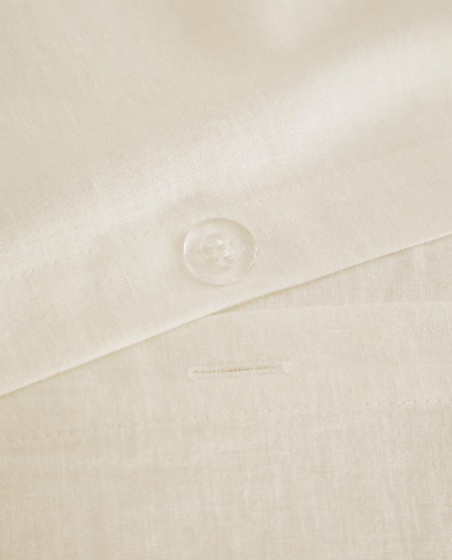 フラットシーツ パームツリーエンブロイダリー入り | Zara Home